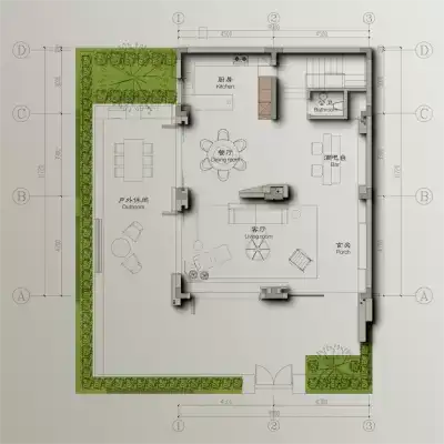 新作｜195㎡原木风私宅，感受自然的律动！