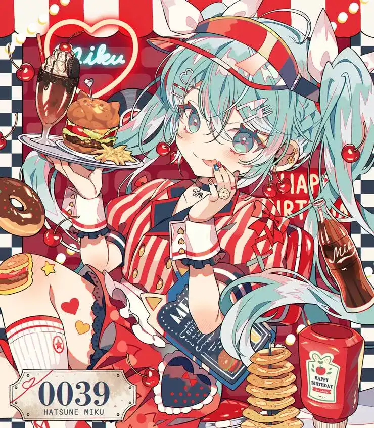 2023年最新的一些pixiv初音未来插画图片，看看有你喜欢的吗