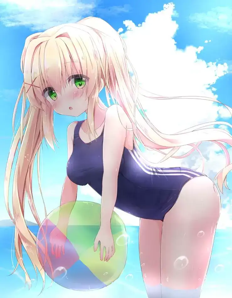 夏日氛围极佳，《Summer Pockets》（夏日口袋）pixiv插画图片