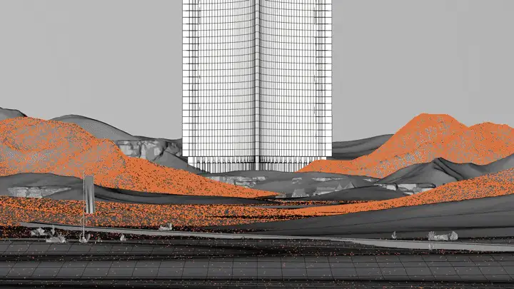 CGI城市大厦奇幻景观短片动态图形设计[30P]