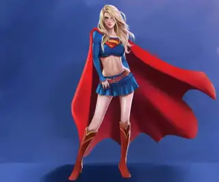 《女超人》（Supergirl）pixiv插画图片