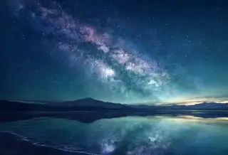 最美的夜空是可以看到银河的，这组插画就是答案