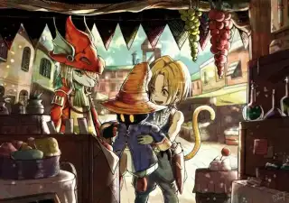 游戏《最终幻想Ⅸ》比比·奥鲁尼帝亚pixiv插画图片