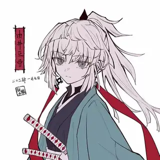 《Fate/Grand Order》人工生命体由井正雪插画壁纸图片