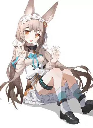 《明日方舟》六星级大厨温米插画壁纸图片