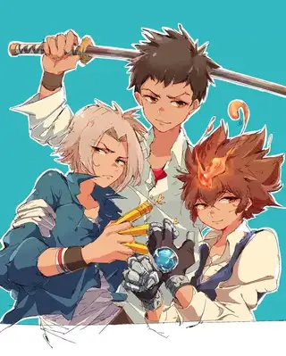 银发绿眼的少年，《家庭教师HITMAN REBORN!》狱寺隼人pixiv插画图片