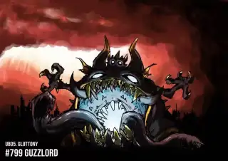关都#799异食宝可梦，恶食大王(アクジキング)插画图片