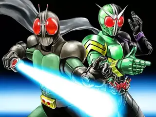 童年情怀op燃ed深情，《假面骑士BLACK RX》pixiv同人美图